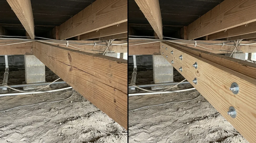 Sagging Floors in Older Virginia Beach Homes: Causes, Fixes and Real Costs